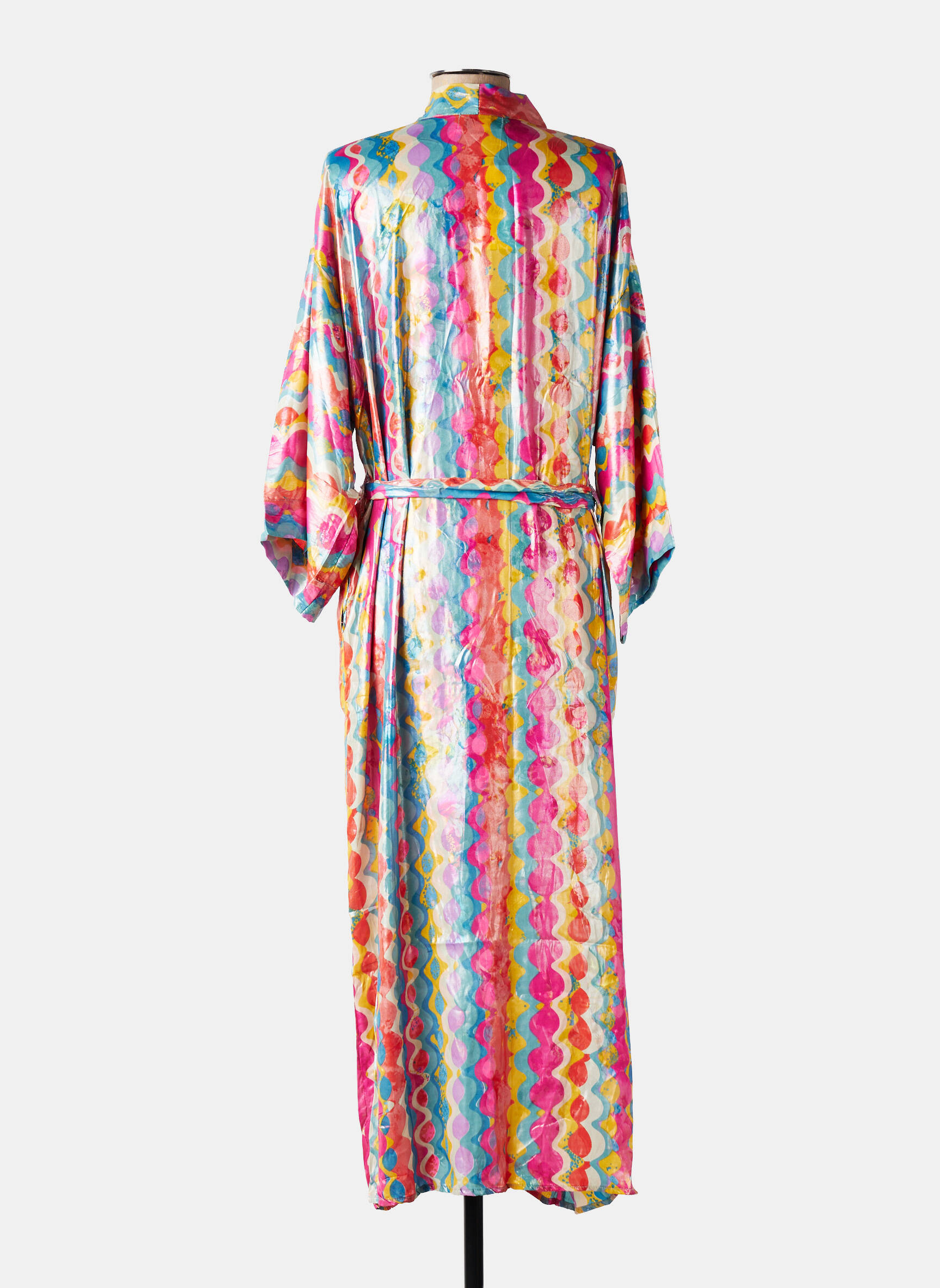 Jachete kimono imprimeu fantezie roz BIANCA femeie