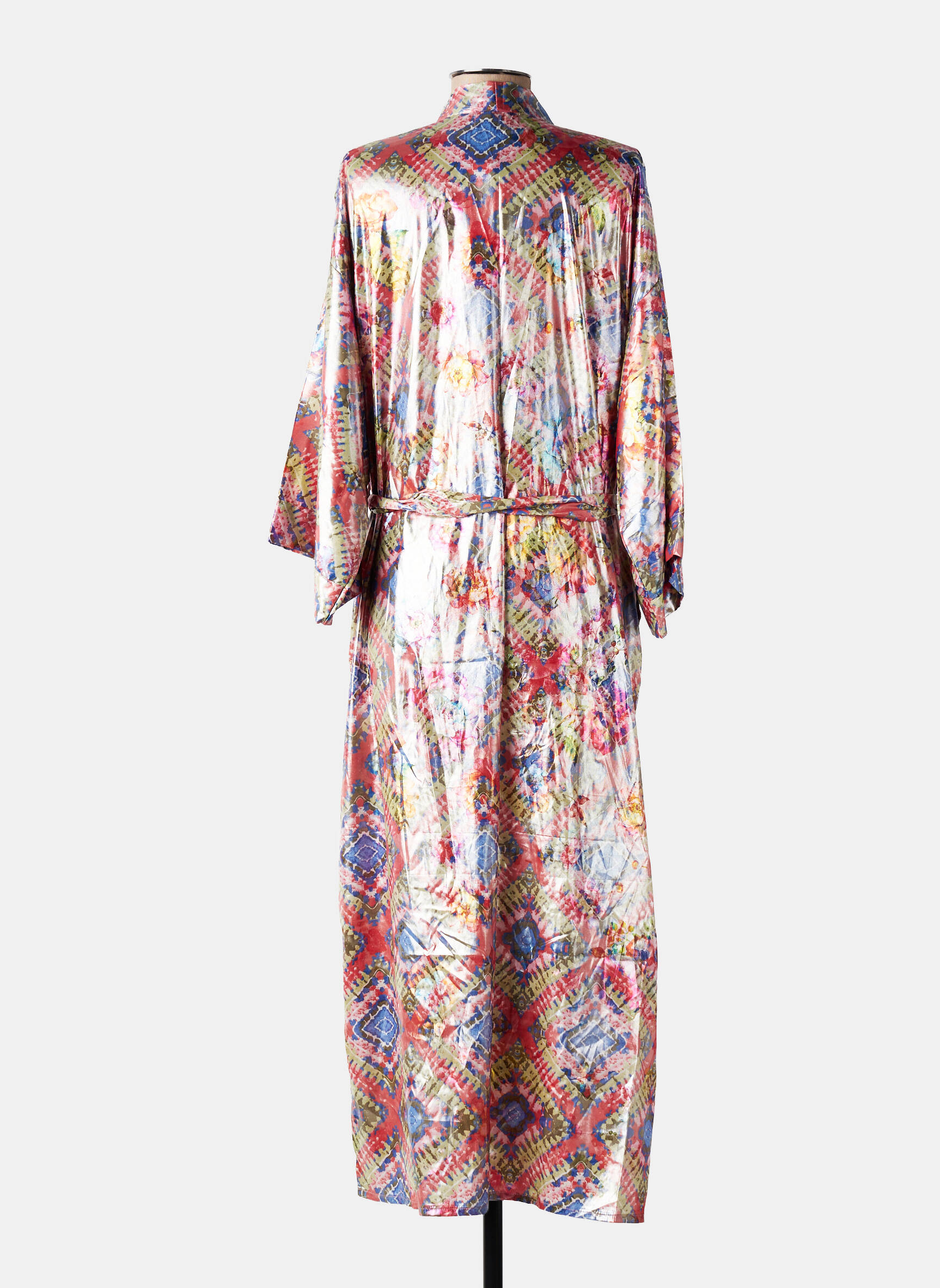 Jachete kimono imprimeu fantezie roz BIANCA femeie