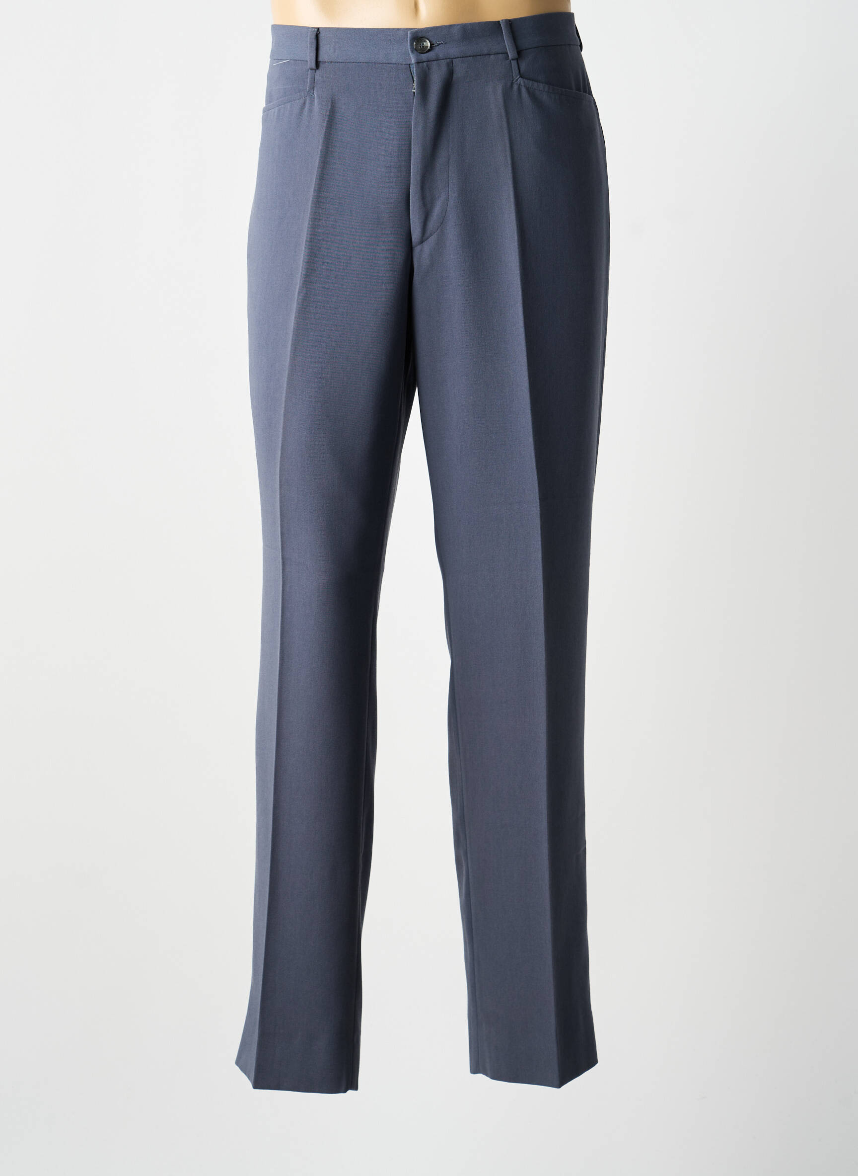 Pantalon drept talie cu cleme mărime normală albastru MEXX bărbat