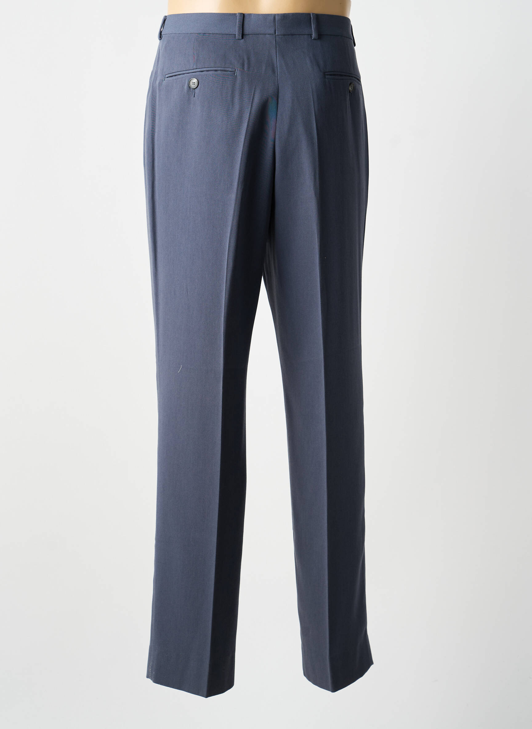 Pantalon drept talie cu cleme mărime normală albastru MEXX bărbat