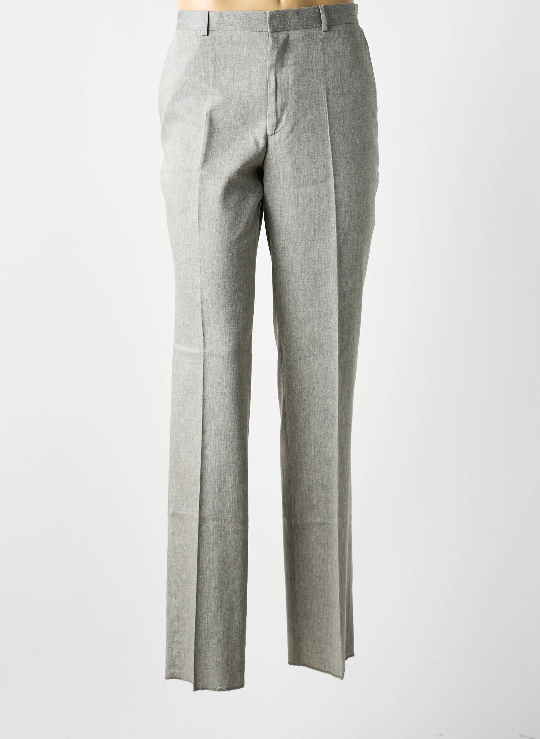Pantalon drept țesătură melanj mărime normală gri MEXX bărbat