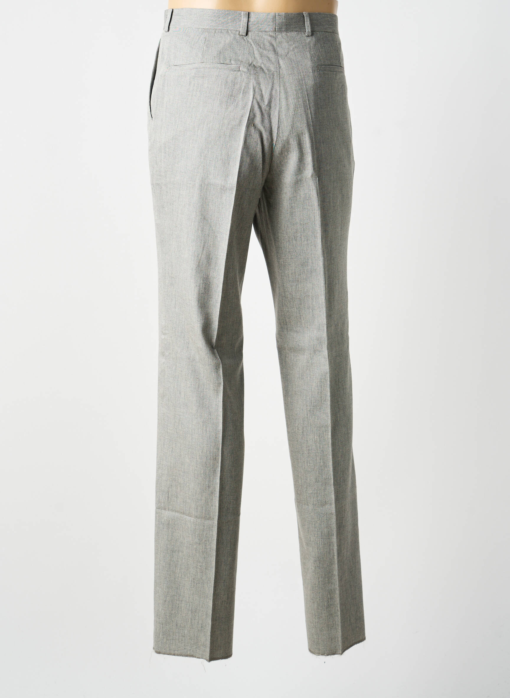 Pantalon drept țesătură melanj mărime normală gri MEXX bărbat