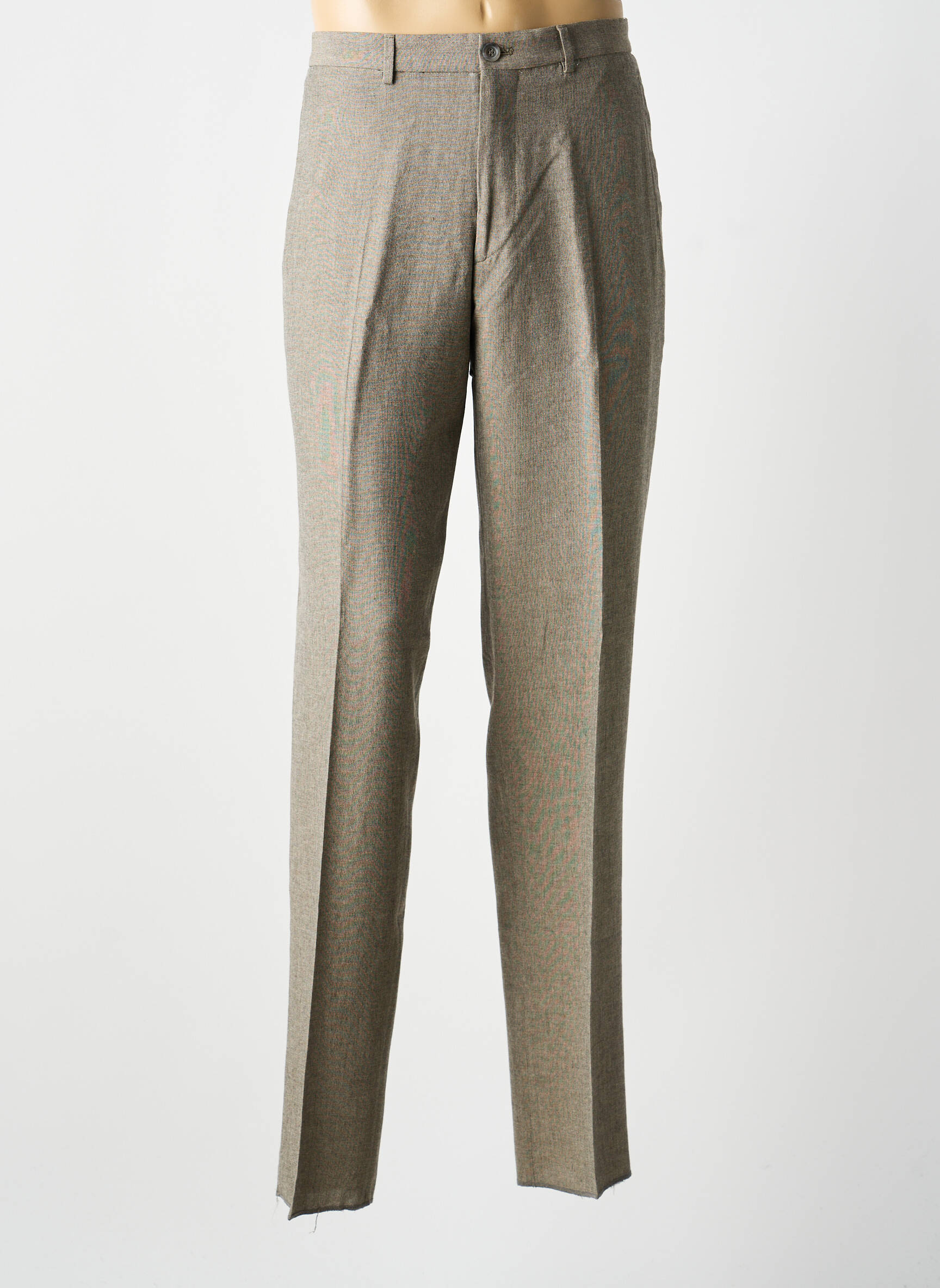 Pantalon drept țesătură melanj mărime normală gri MEXX bărbat