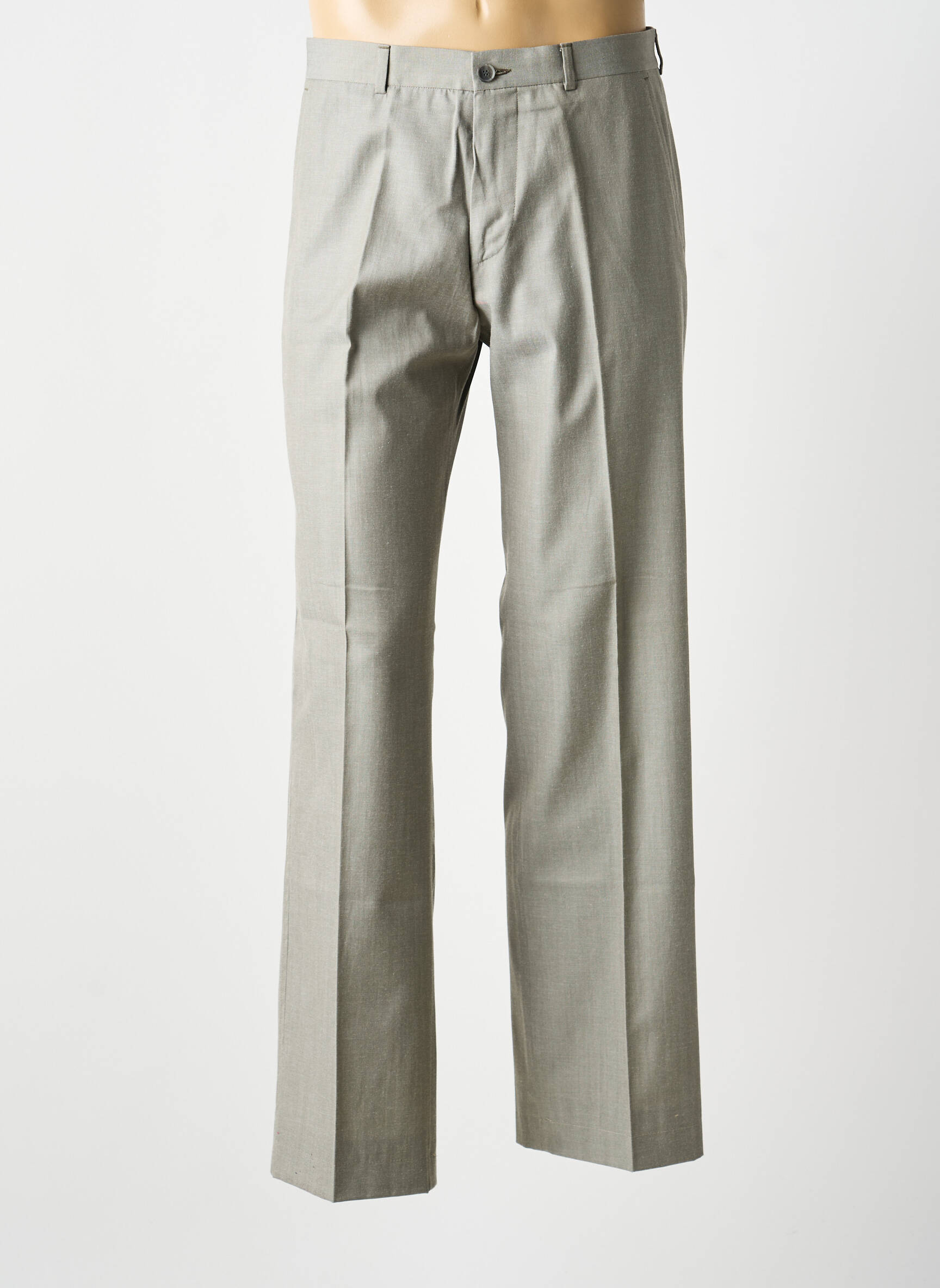 Pantalon drept talie cu cleme mărime normală gri MEXX bărbat