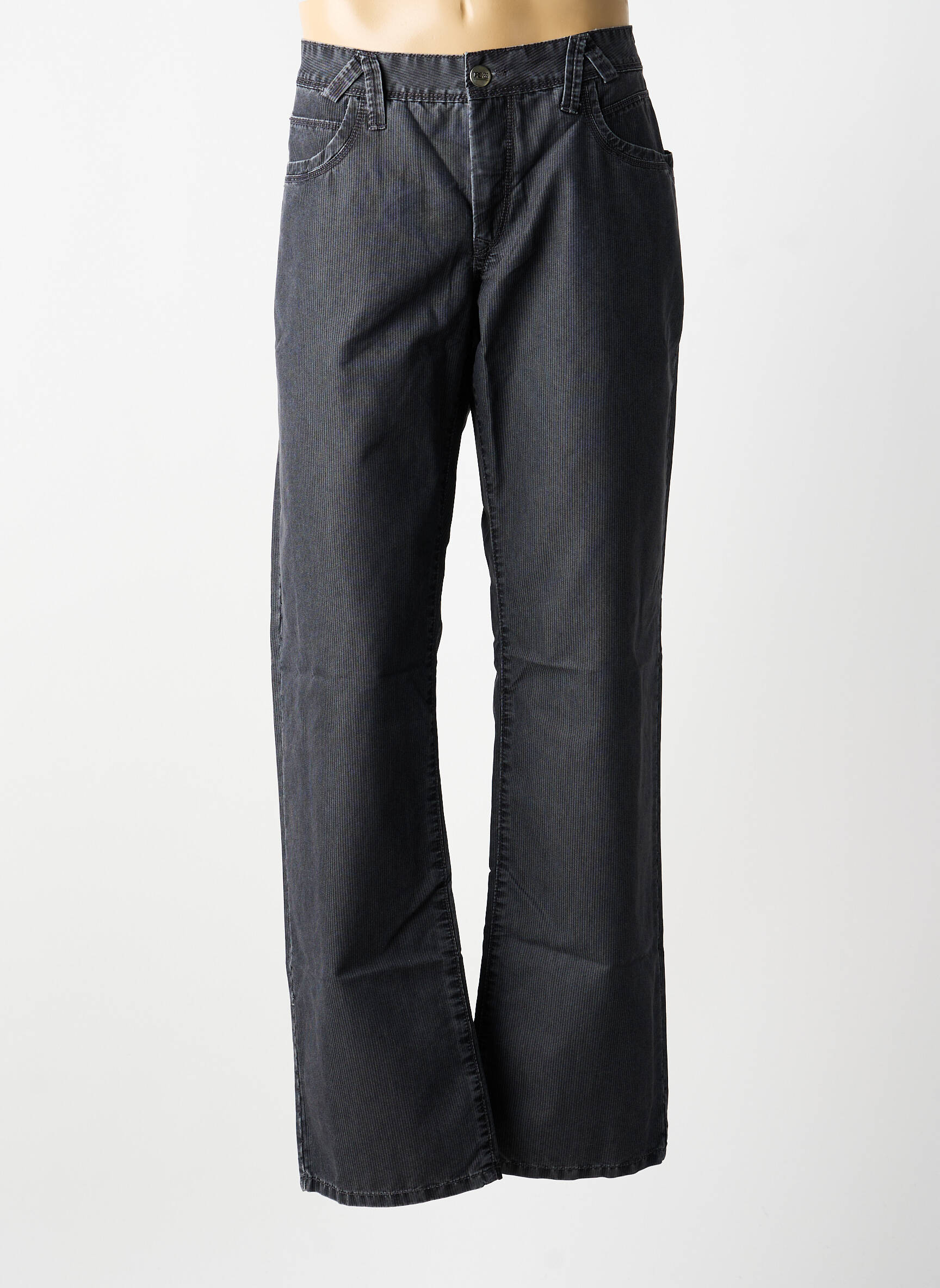 Pantalon drept elasticitate mărime normală gri GREYES bărbat
