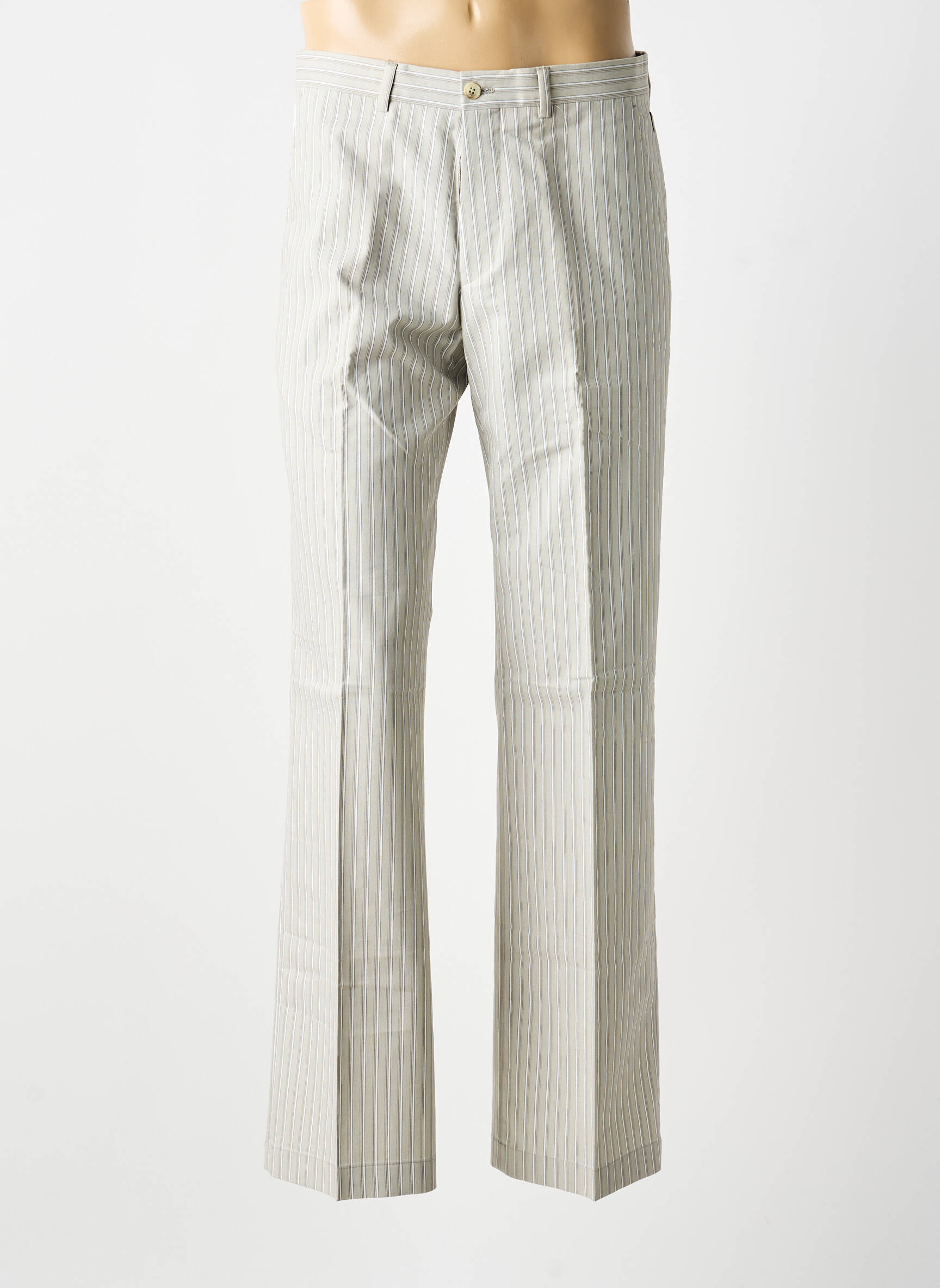 Pantalon drept țesătură poplin mărime normală gri MEXX bărbat