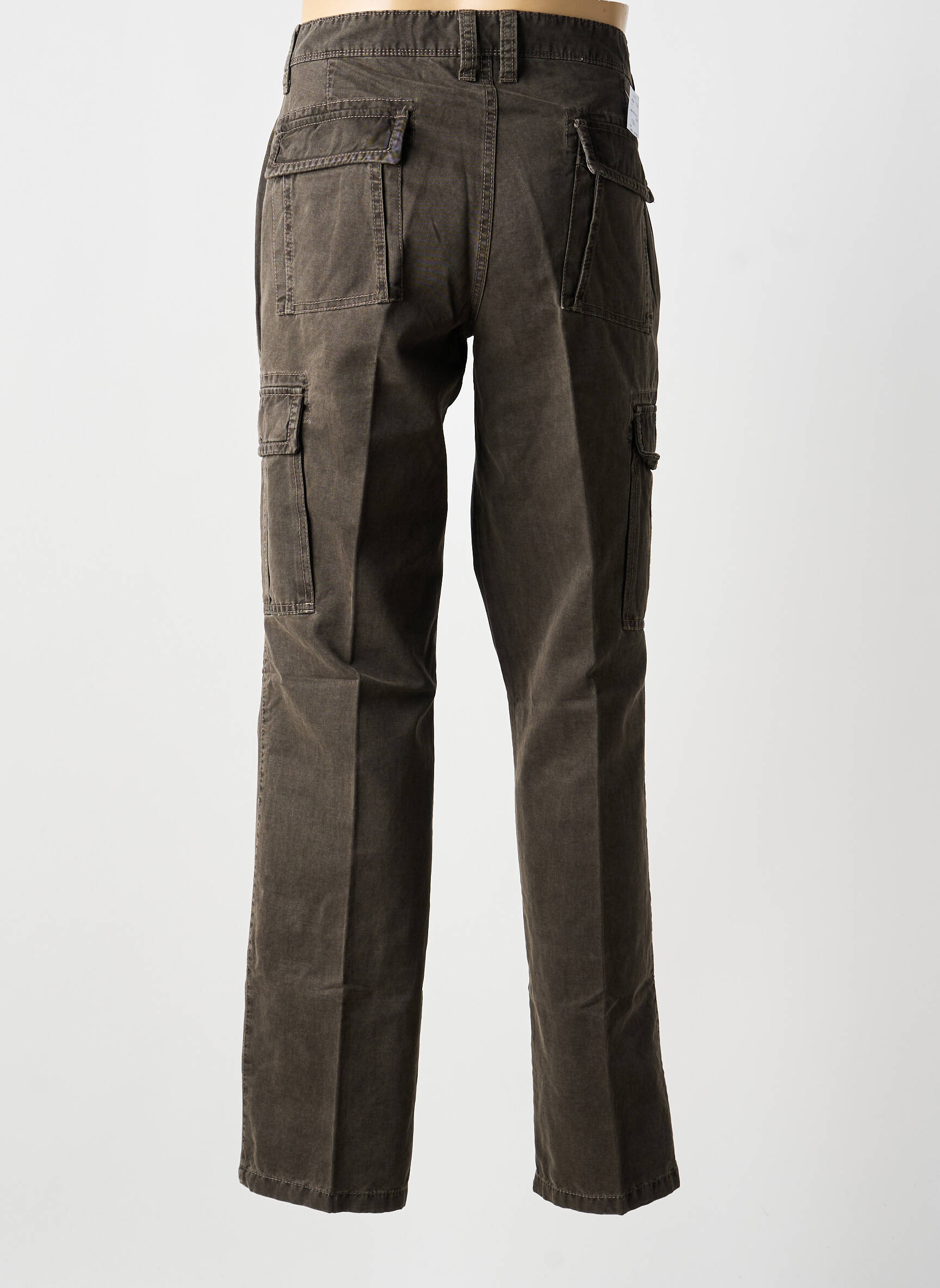 Pantalon cargo țesătură poplin mărime normală maro CAMEL ACTIVE bărbat