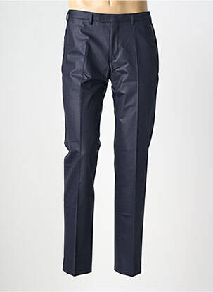 Pantalon slim talie cu cleme mărime normală albastru DIGEL bărbat