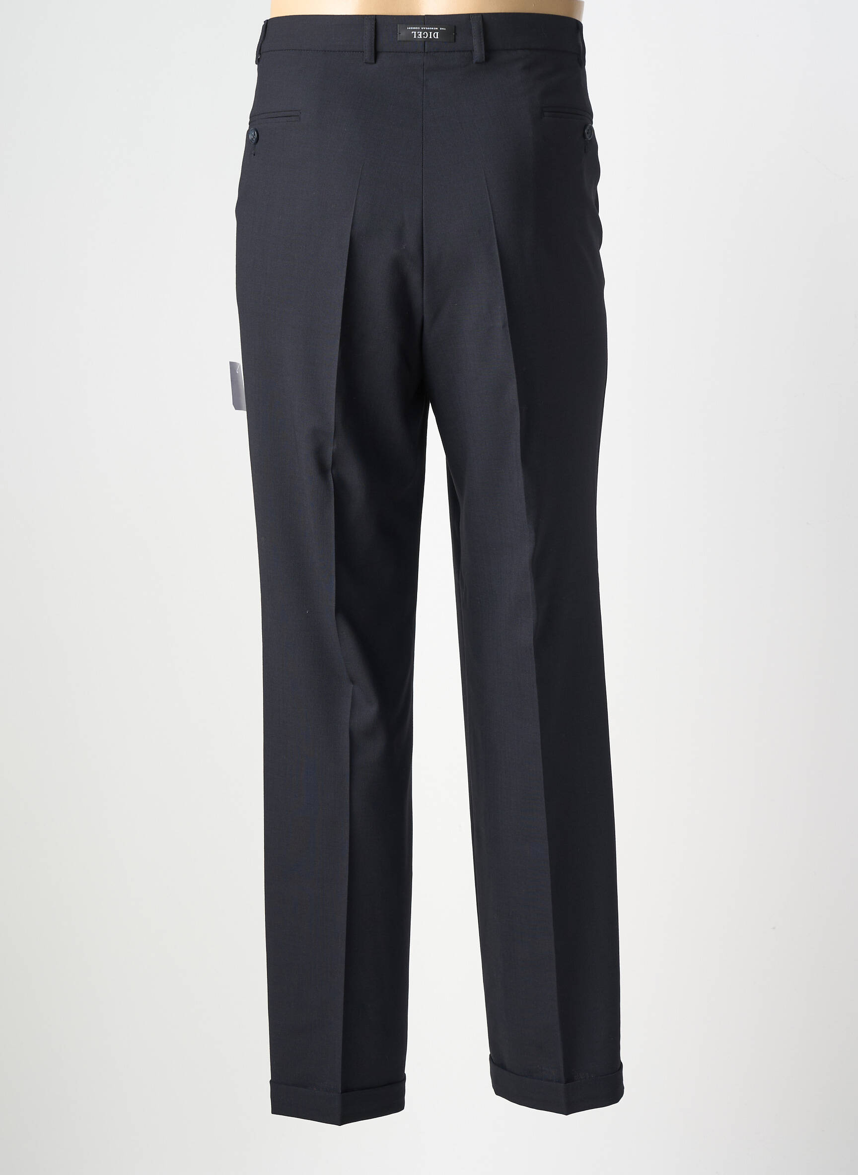 Pantalon drept mărime normală mărime normală negru DIGEL bărbat