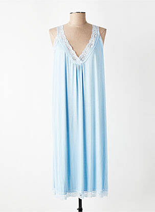 Jupon/fond de rochie broderie albastru E&F femeie