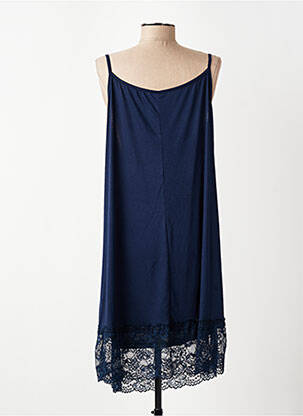 Jupon/fond de rochie broderie albastru E&F femeie