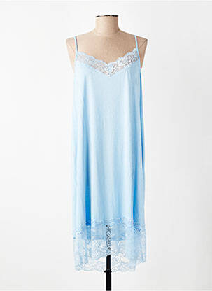 Jupon/fond de rochie broderie albastru E&F femeie