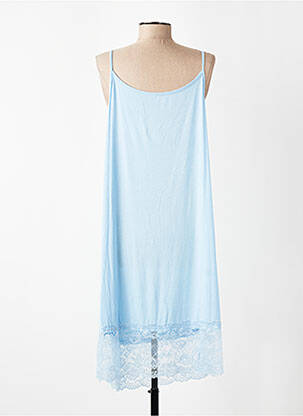 Jupon/fond de rochie broderie albastru E&F femeie