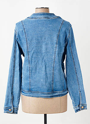 Jachete casual guler rotund albastru G-SMACK femeie