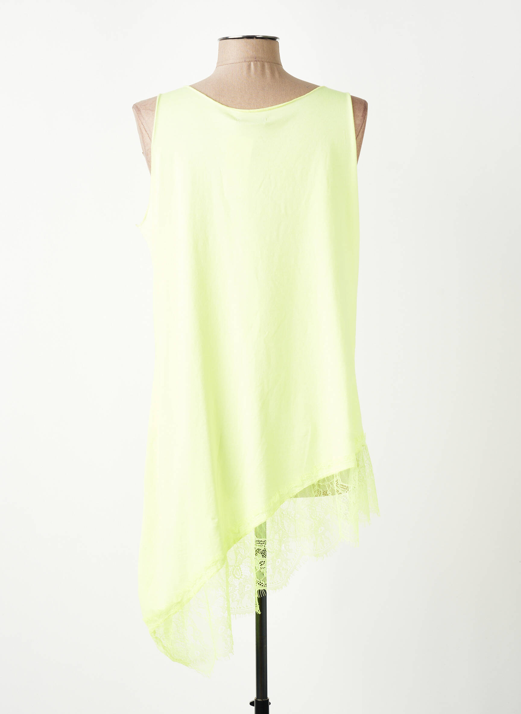 Top elasticitate fără mâneci galben NEW COLLECTION femeie