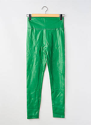 Colant țesătură imitație de piele mărime normală verde PANT'S femeie