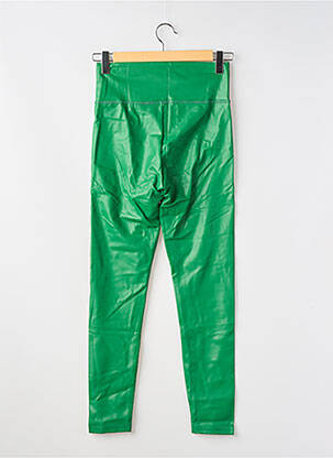 Colant țesătură imitație de piele mărime normală verde PANT'S femeie