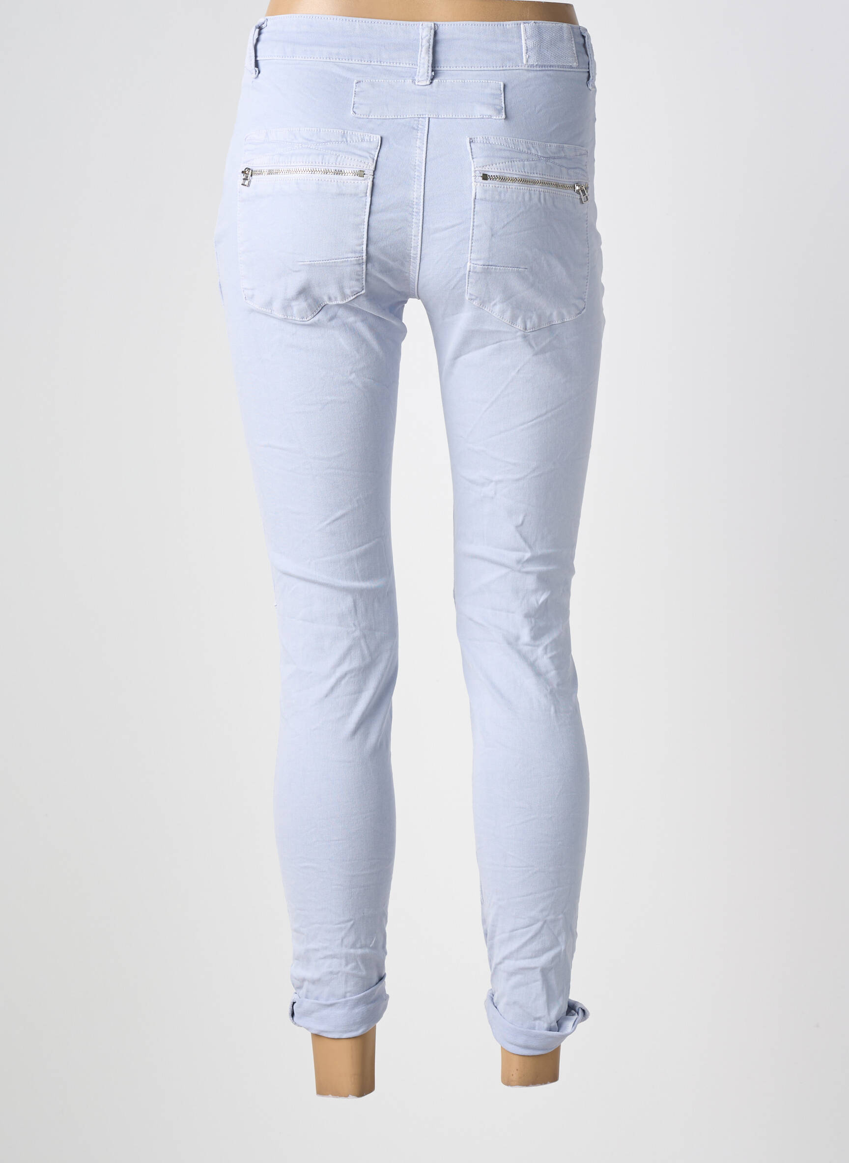 Blugi skinny mărime normală mărime normală albastru MELLY & CO femeie