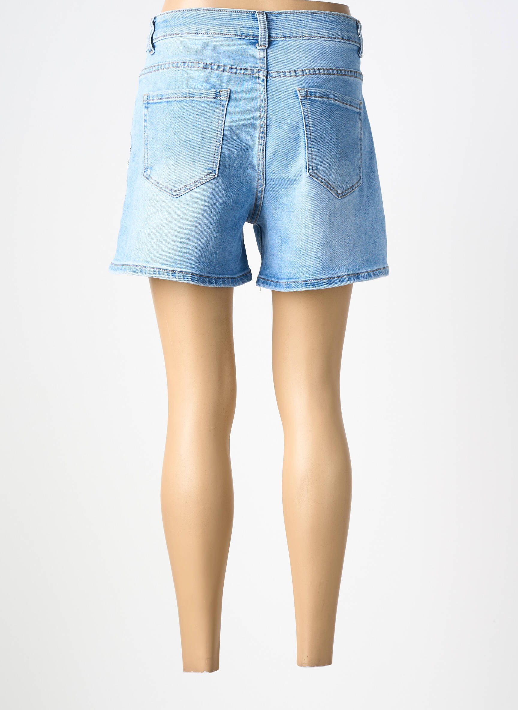 Șort țesătură denim mărime normală albastru G-SMACK femeie