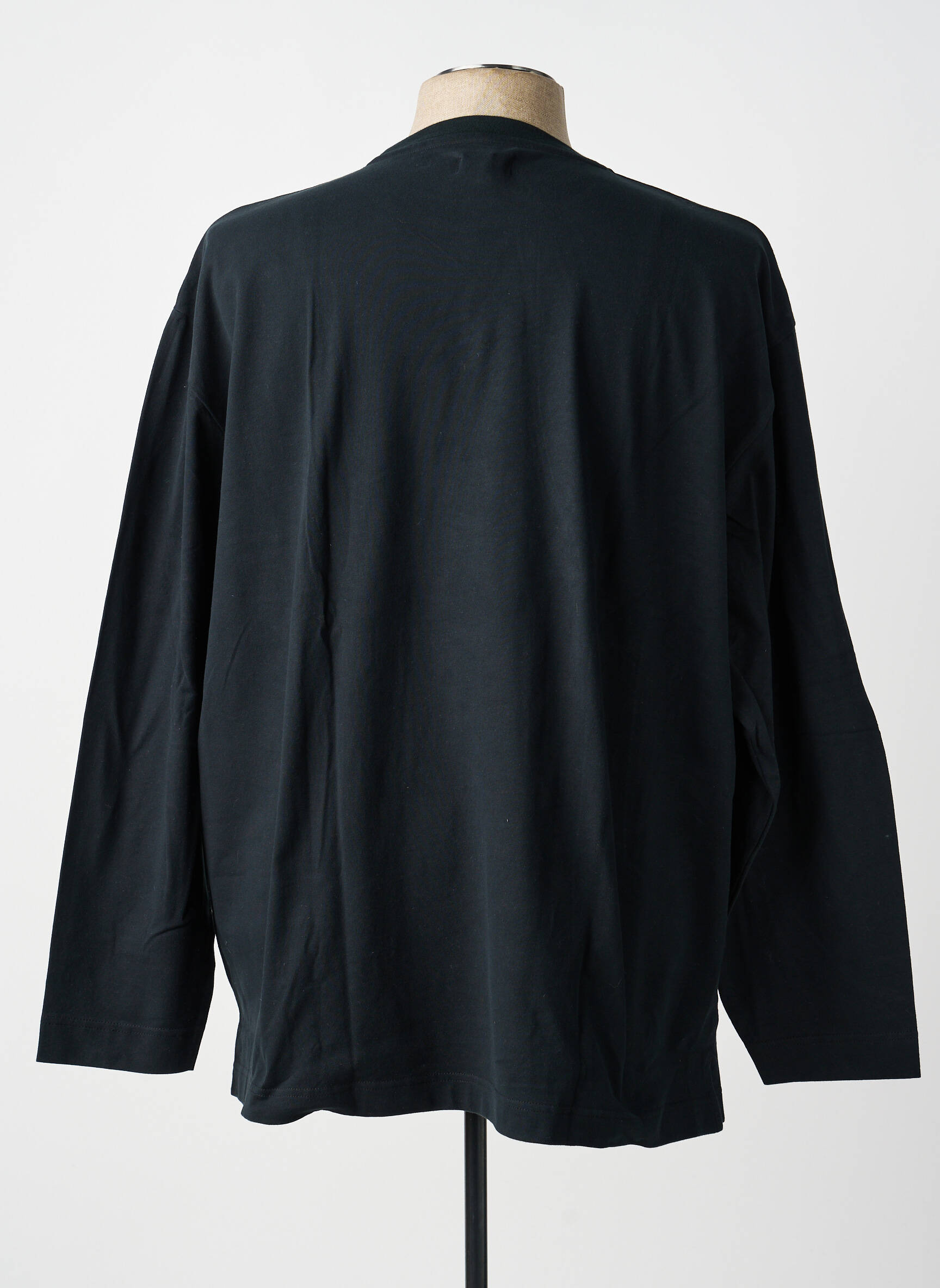 Tricou elasticitate mâneci lungi negru MAXFORT bărbat
