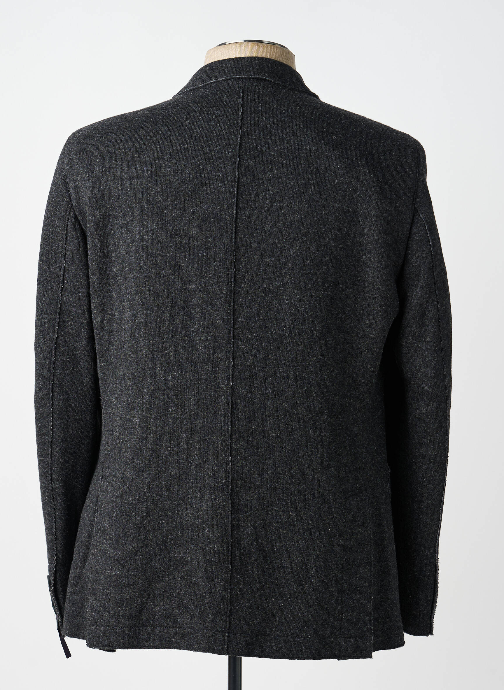 Sacou țesătură melanj gri PURPLE LABEL BY BENVENUTO bărbat