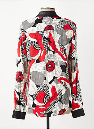 Cămașă imprimeu fantezie mâneci lungi roșu MERI & ESCA femeie