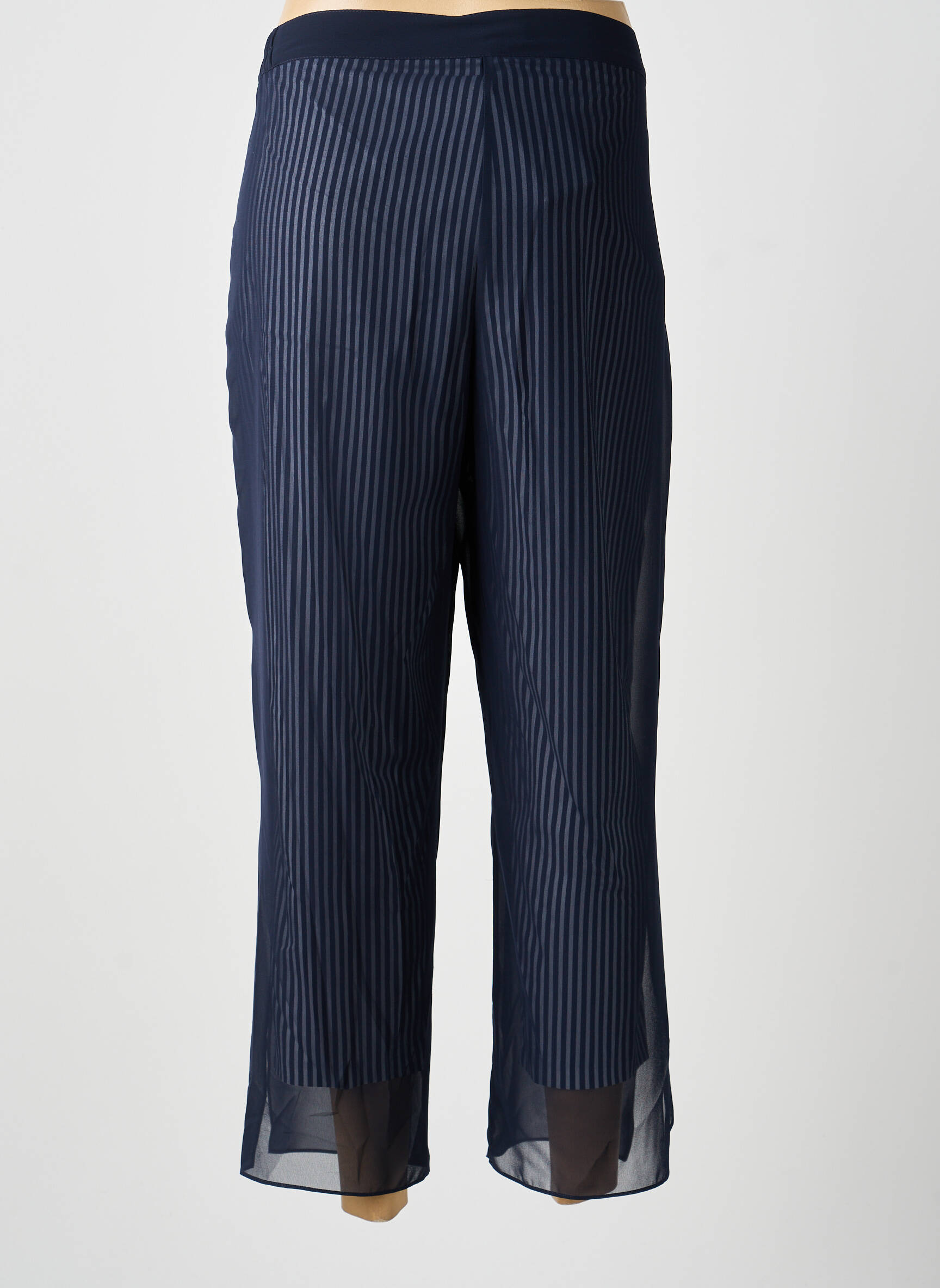 Pantalon drept elasticitate mărime normală albastru MERI & ESCA femeie