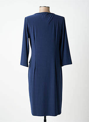 Rochie midi mâneci 3/4 mâneci 3/4 albastru FRANK WALDER femeie