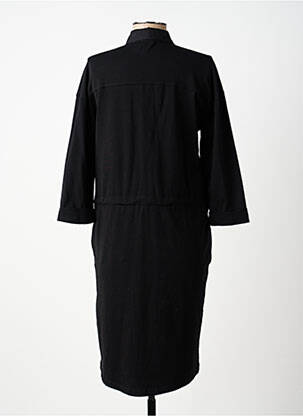 Rochie midi mâneci 3/4 mâneci 3/4 negru TUZZI femeie