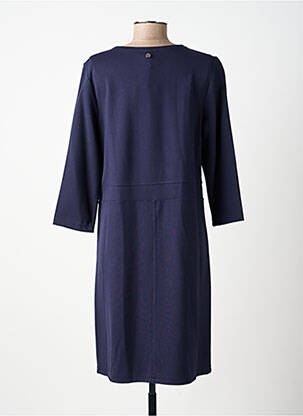 Rochie midi mâneci 3/4 mâneci 3/4 albastru STREET ONE femeie