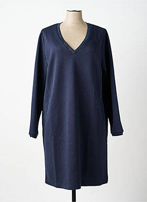 Rochie midi mâneci lungi mâneci lungi albastru ÉTYMOLOGIE femeie