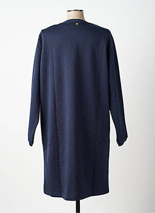 Rochie midi mâneci lungi mâneci lungi albastru ÉTYMOLOGIE femeie