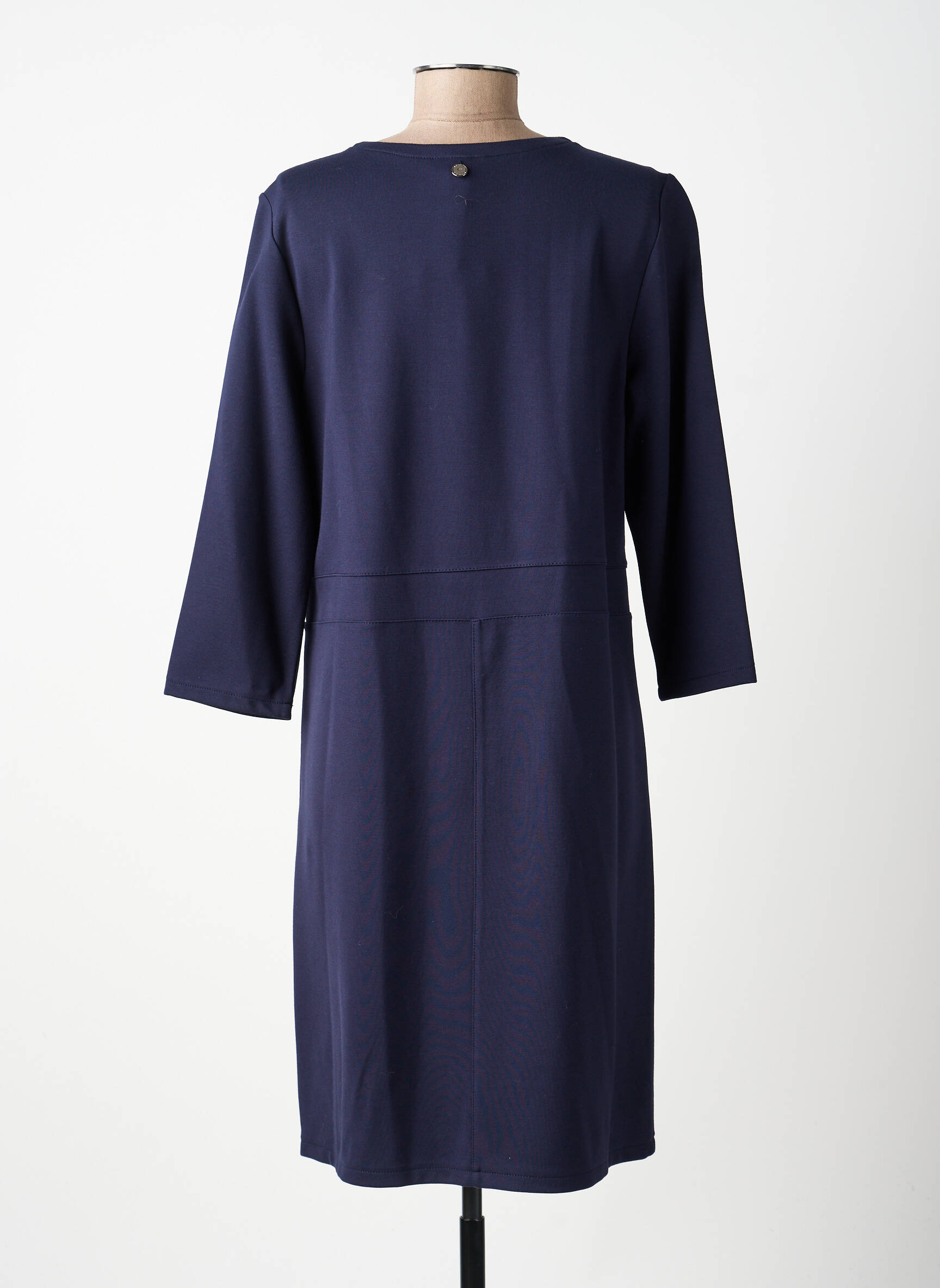 Rochie midi mâneci 3/4 mâneci 3/4 albastru STREET ONE femeie