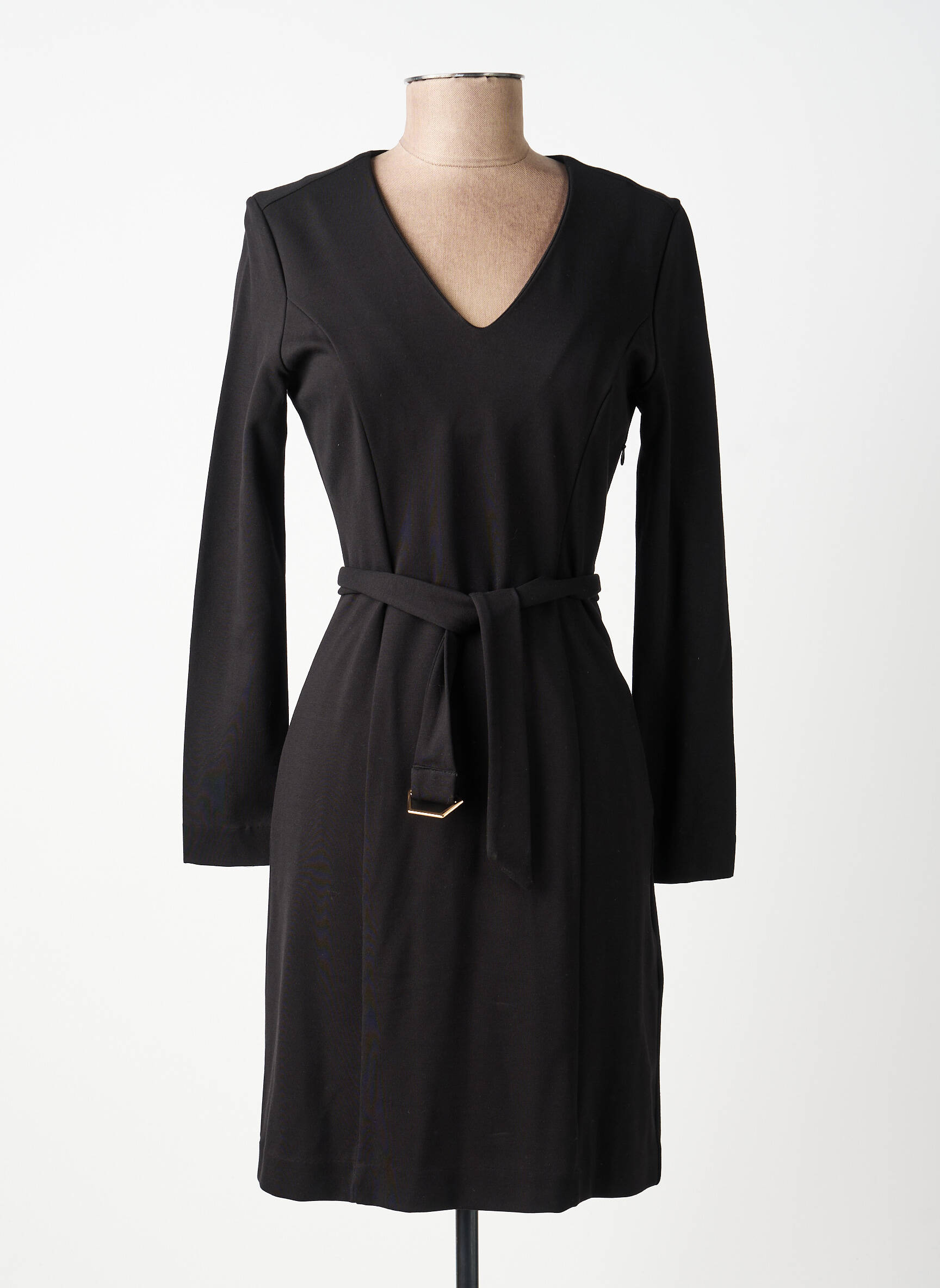Rochie scurtă mâneci lungi mâneci lungi negru LOLA ESPELETA femeie