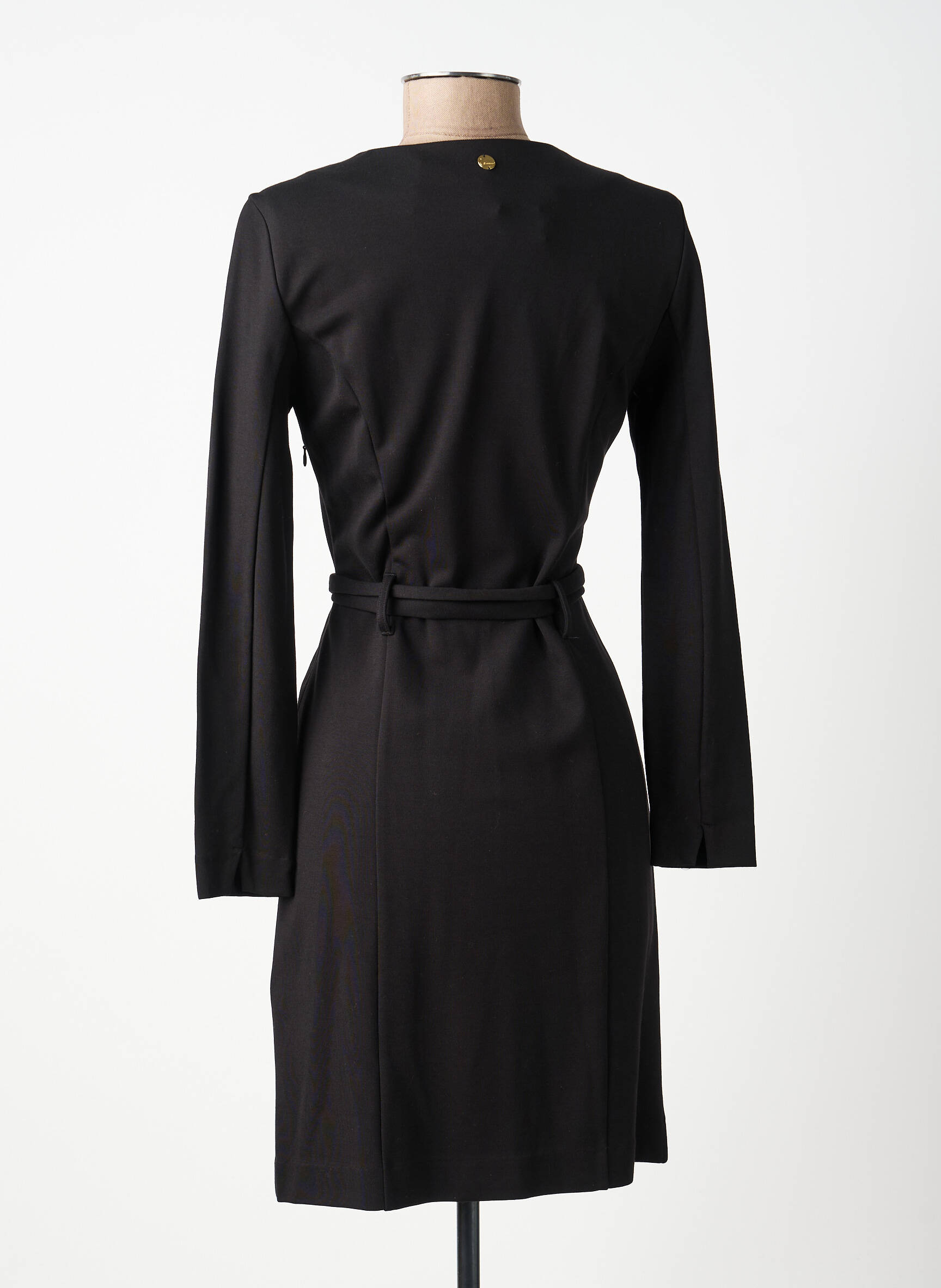 Rochie scurtă mâneci lungi mâneci lungi negru LOLA ESPELETA femeie