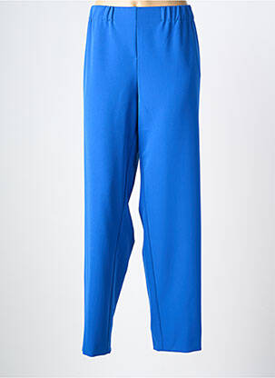 Pantalon drept elasticitate mărime normală albastru FRANK WALDER femeie