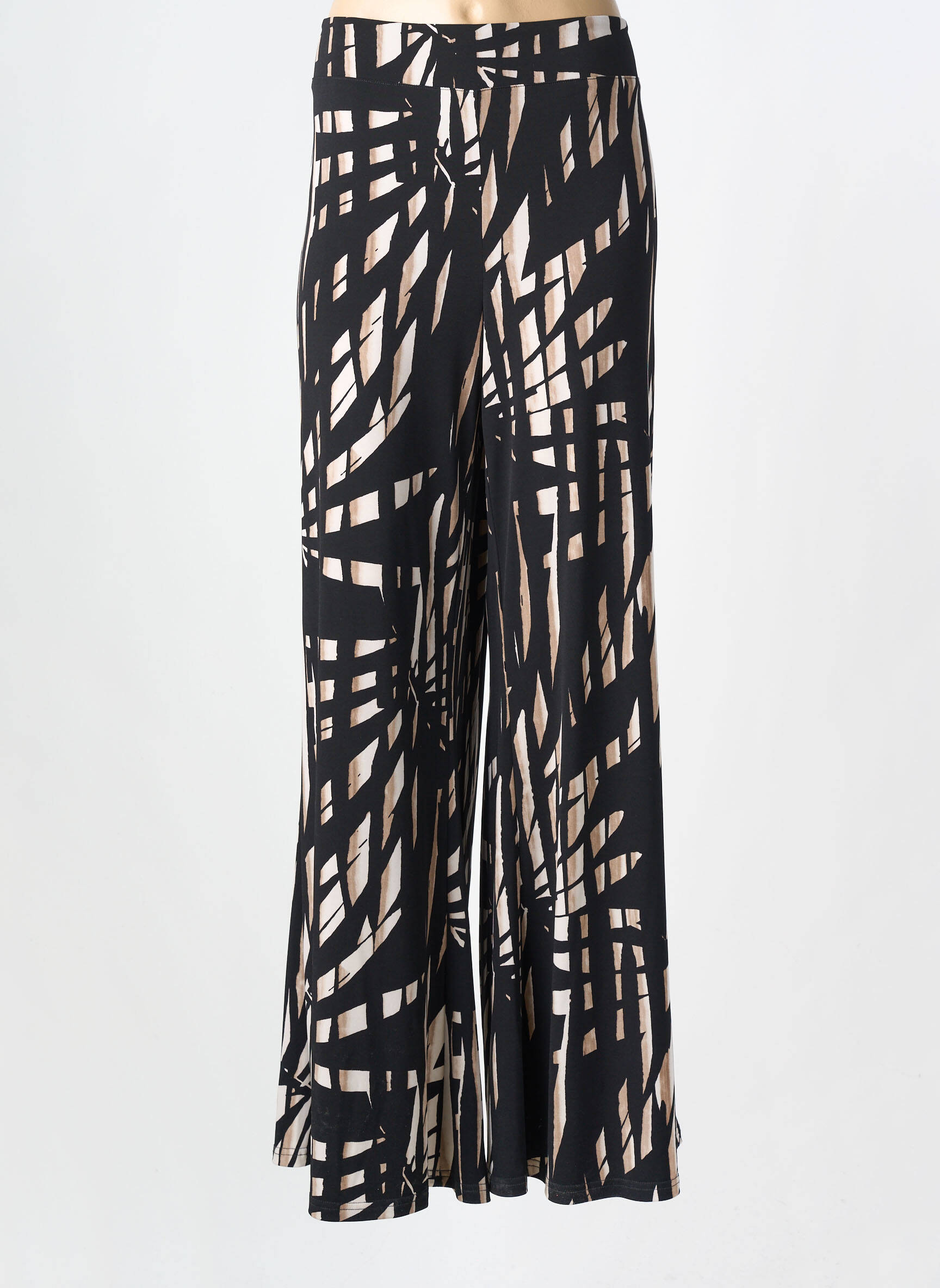 Pantalon larg țesătură crep mărime normală negru JOSEPH RIBKOFF femeie