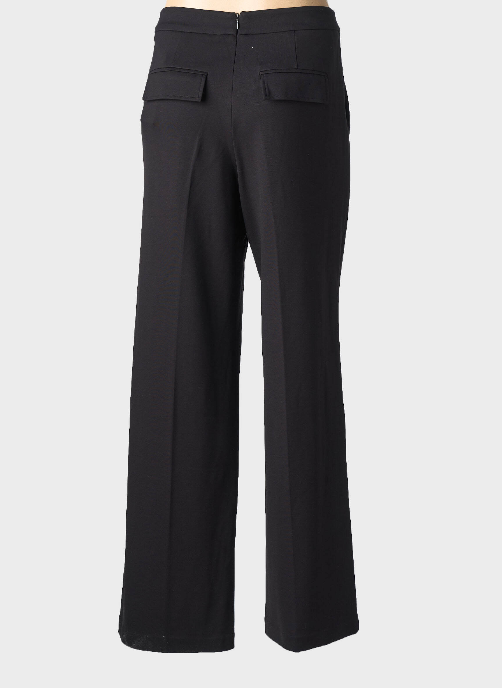 Pantalon drept elasticitate mărime normală negru LOLA ESPELETA femeie