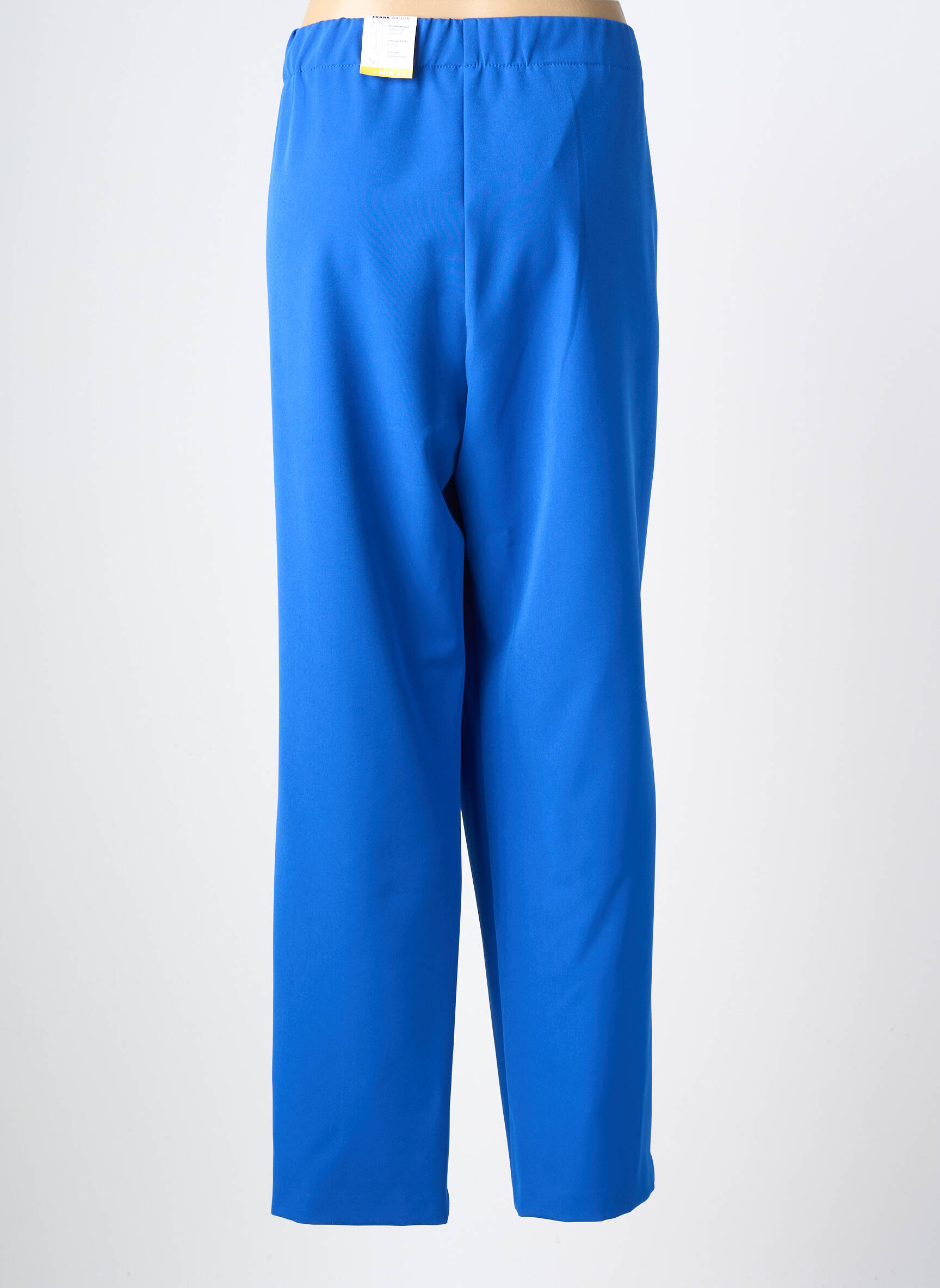 Pantalon drept elasticitate mărime normală albastru FRANK WALDER femeie