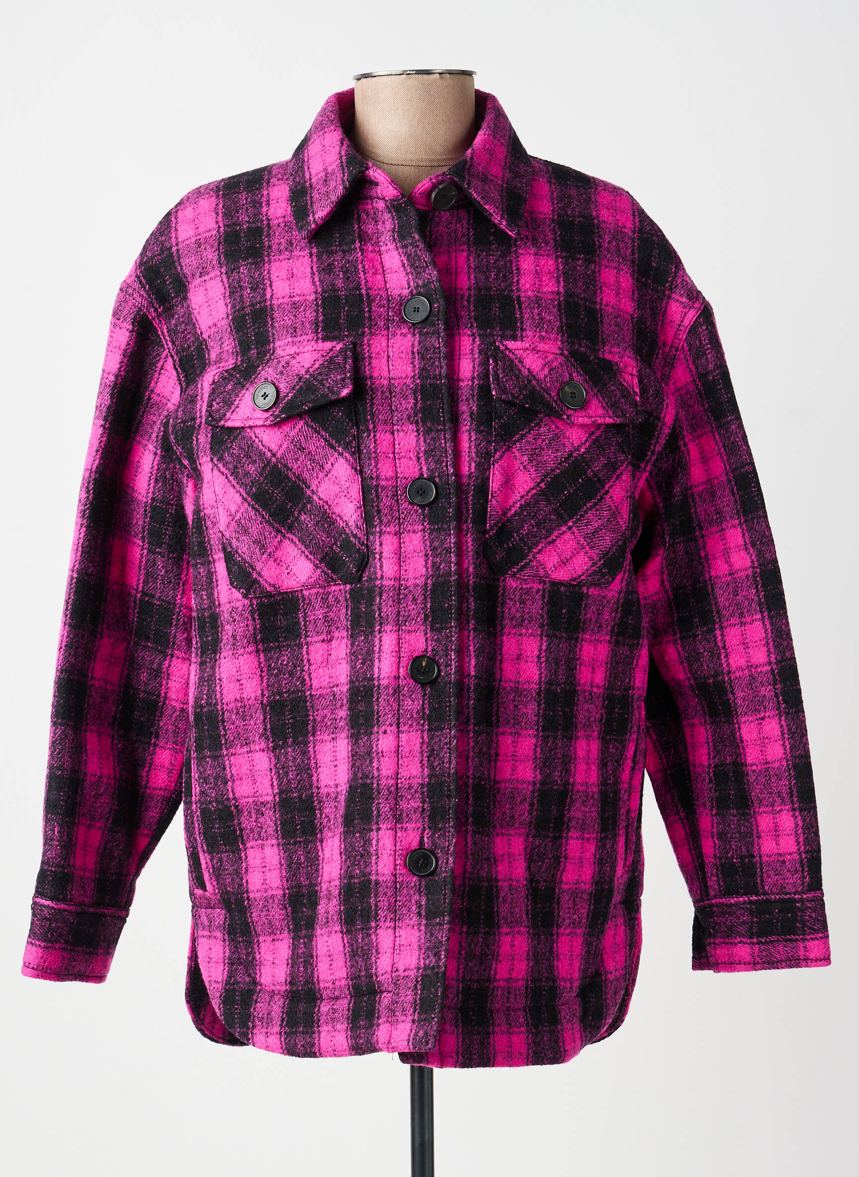 Jachete casual croială dreaptă roz THE KOOPLES femeie