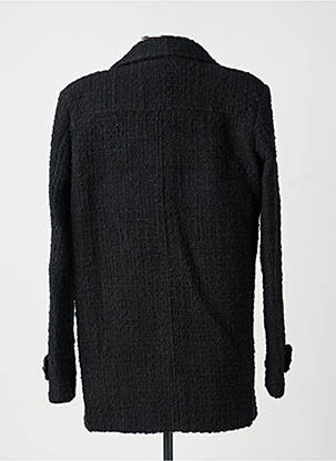Palton scurt croială dreaptă fără glugă negru THE KOOPLES femeie