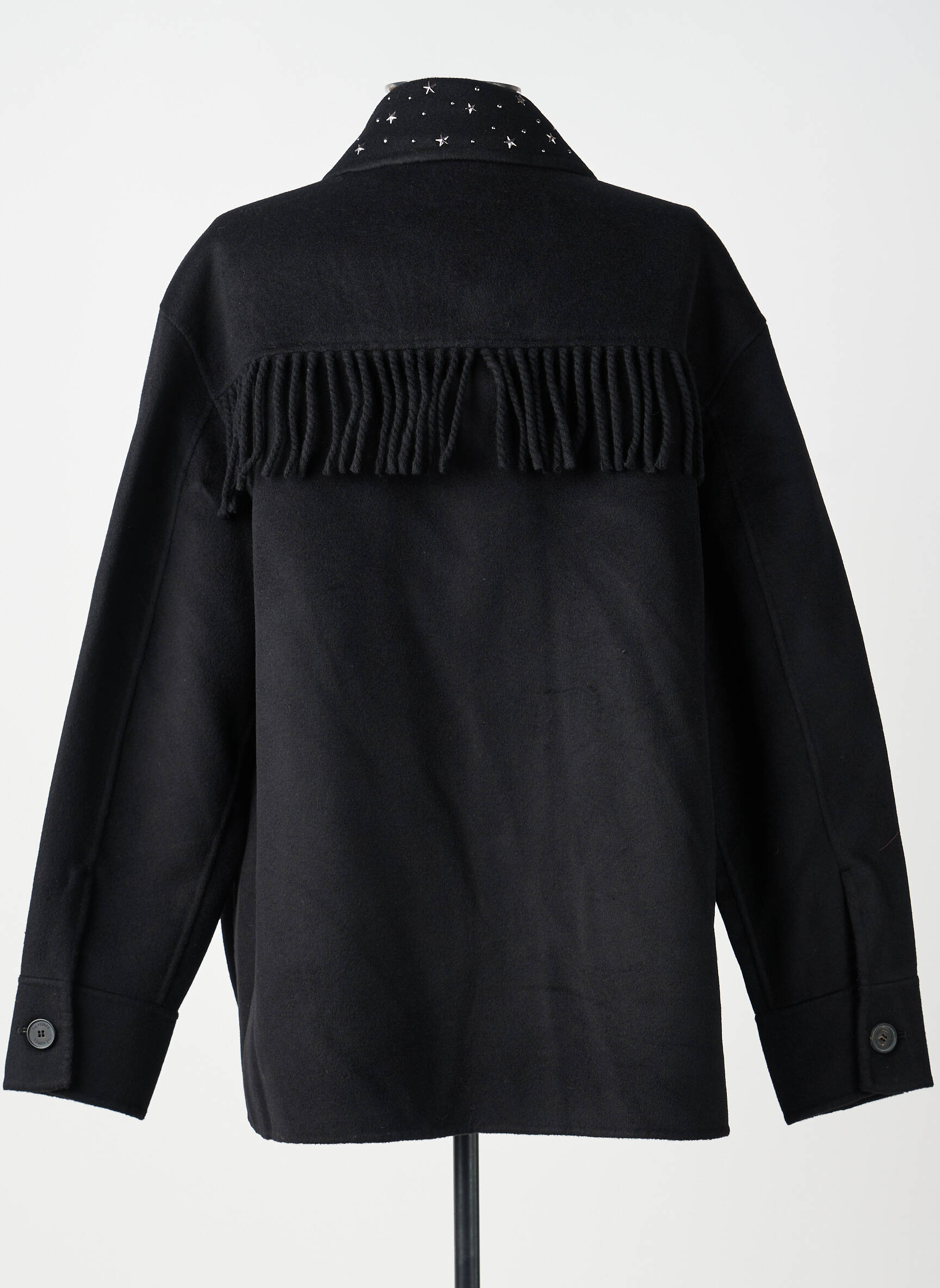 Jachete casual croială dreaptă negru THE KOOPLES femeie