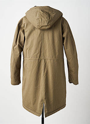 Parka croială dreaptă cu glugă verde THE KOOPLES bărbat