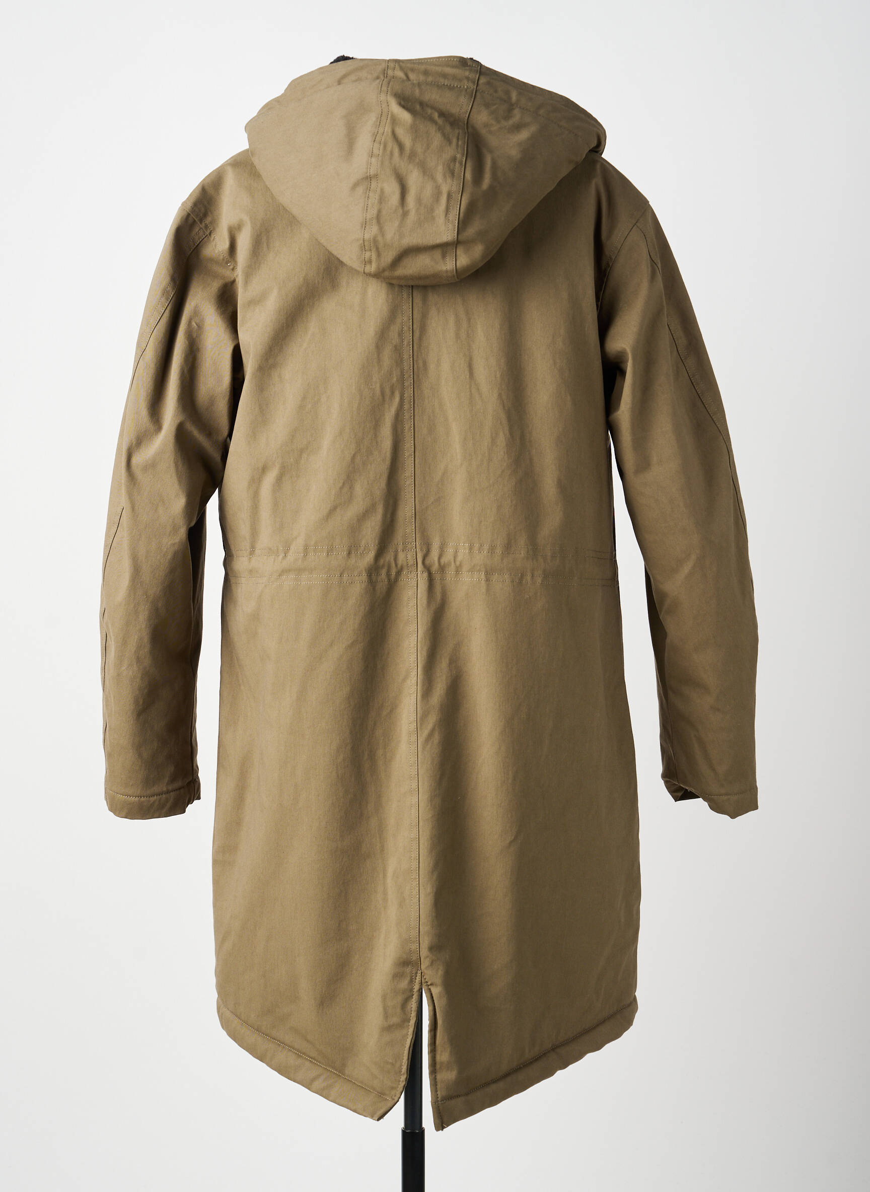 Parka mâneci lungi cu glugă verde THE KOOPLES bărbat