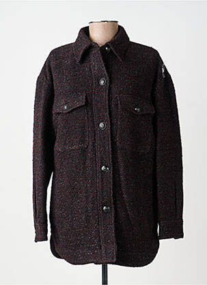 Palton scurt croială dreaptă fără glugă negru THE KOOPLES femeie