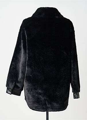 Palton scurt croială dreaptă fără glugă negru THE KOOPLES femeie