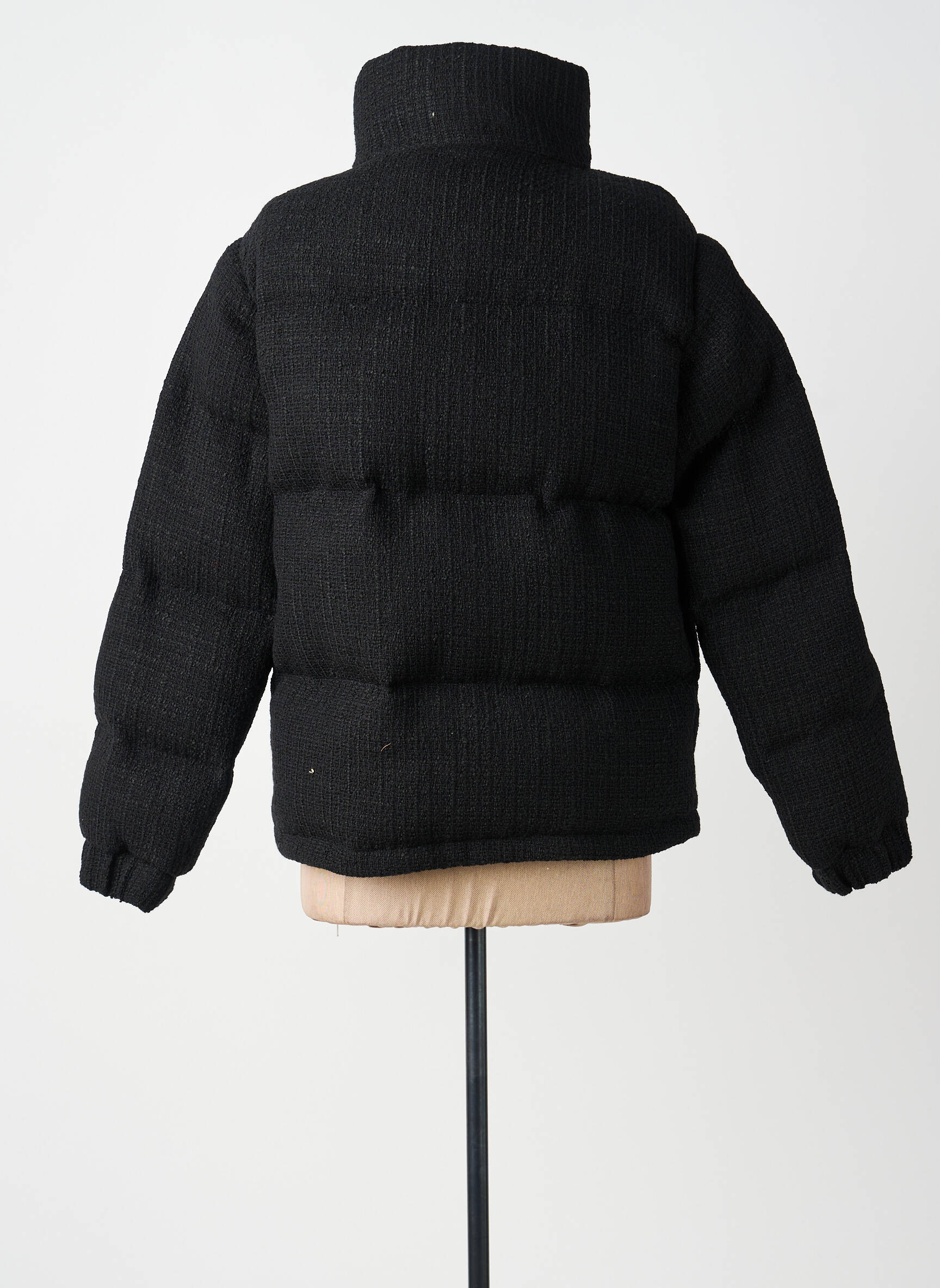 Geacă matlasată mâneci lungi fără glugă negru THE KOOPLES femeie