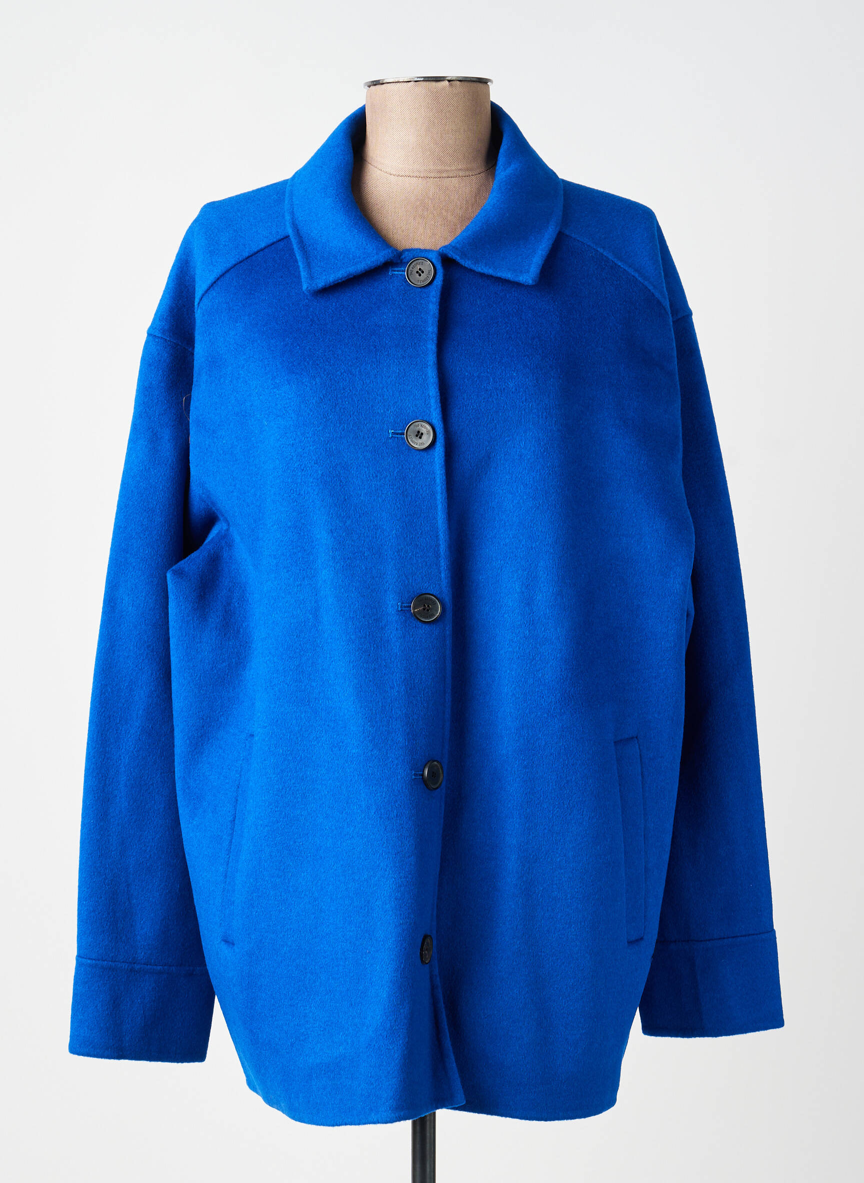Jachete casual croială dreaptă albastru THE KOOPLES femeie