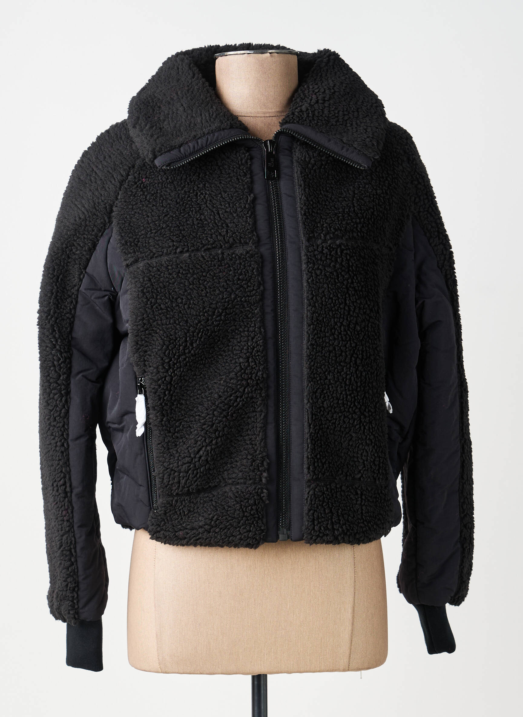 Jachete casual finisaj interior dublat negru THE KOOPLES femeie