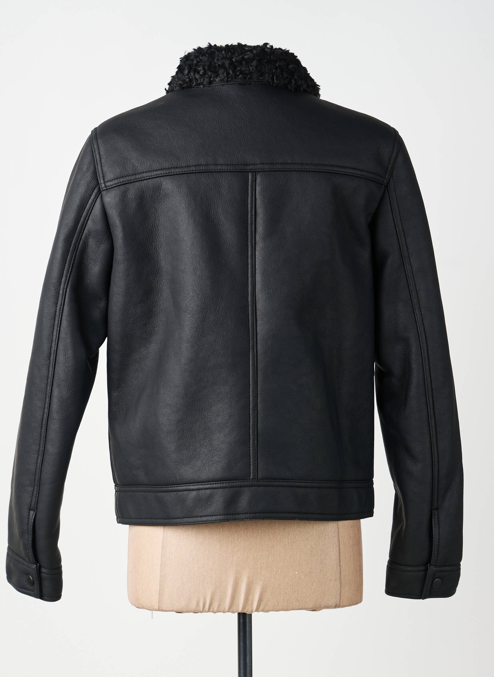 Geci din piele ecologică buzunare negru THE KOOPLES femeie